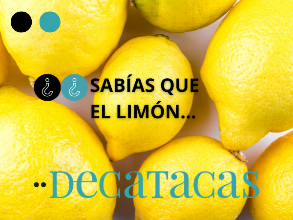 ¿Sabías que el limón es muy beneficioso para nuestra salud?