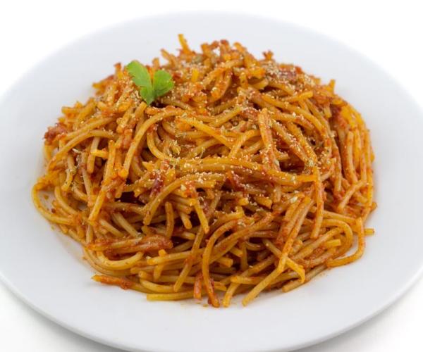 Espaguetis Sin Gluten con Tomate