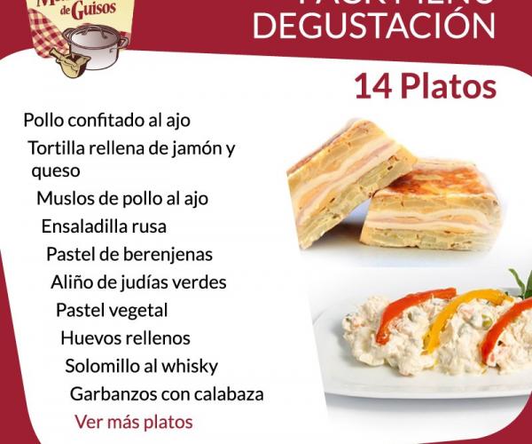 Pack Menú Degustación (14 platos)