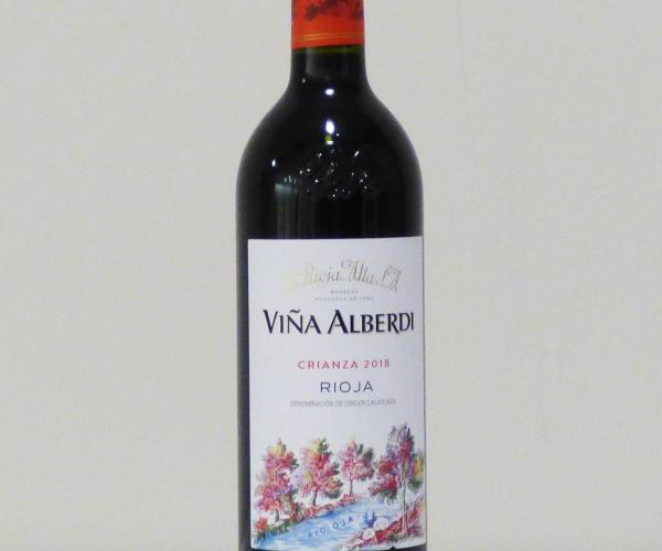 Vino Tinto Viña Alberdi 2018 crianza D.O. Rioja